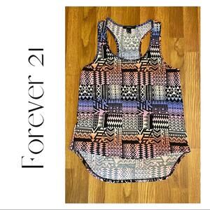 Forever 21 Aztec Print Tank Top